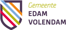 Het logo van de gemeente, klik hierop om naar de website van Edam-Volendam te gaan